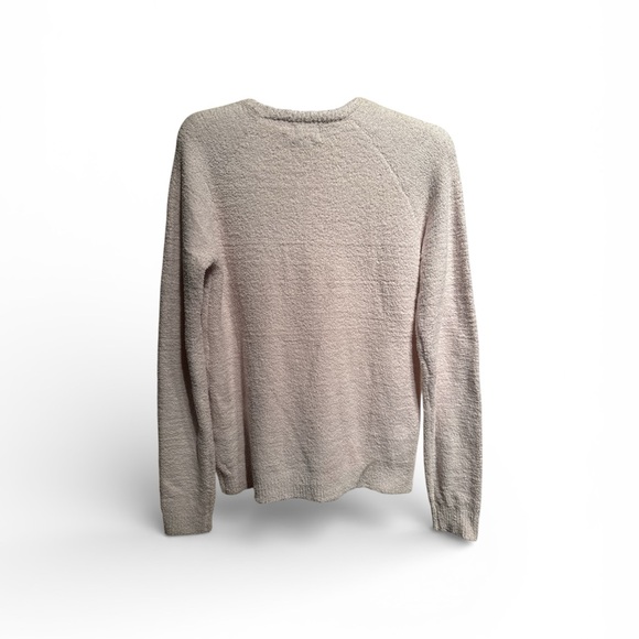 Tan heart “wish” Berber baby soft crewneck oversized - Picture 5 of 7